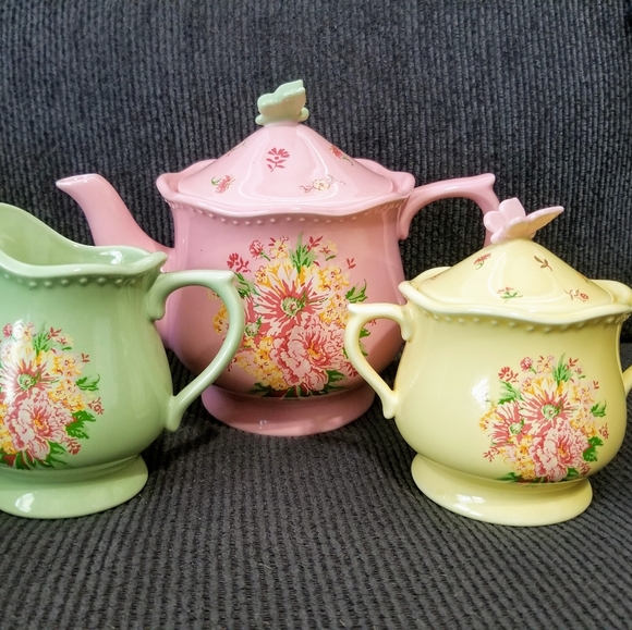 Certified International Kitchen Rare Tea Set Poshmark